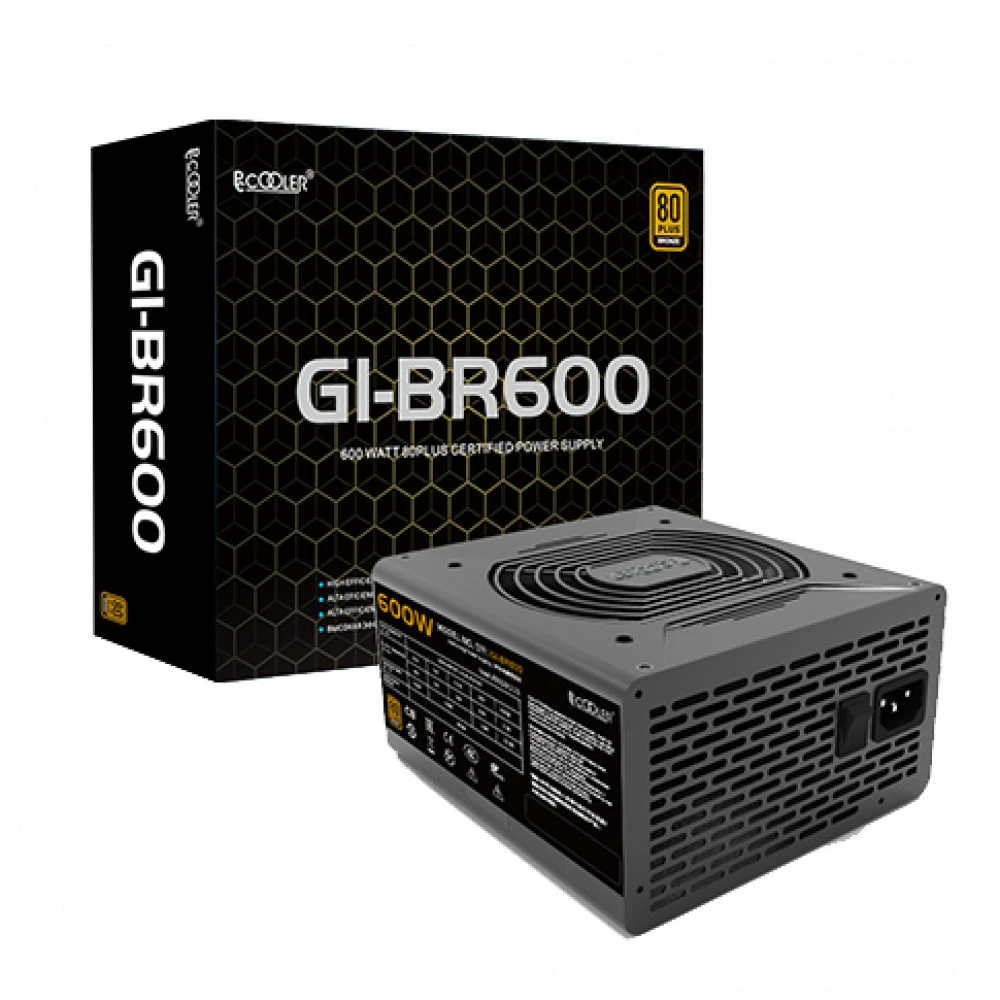 Блок питания ATX 600 W PCCooler GI-BR600 — 2