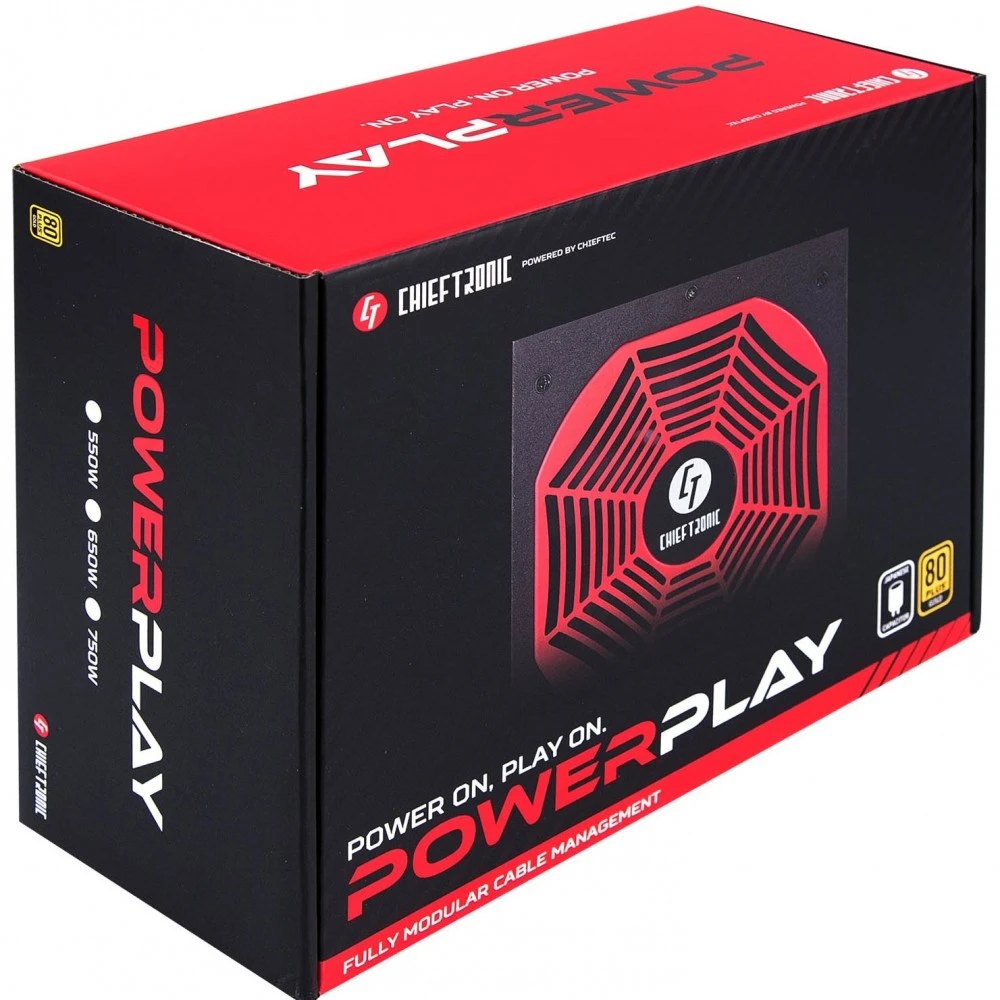 Блок питания ATX 1200 W Chieftec Chieftronic PowerPlay GPU-1200FC — 5