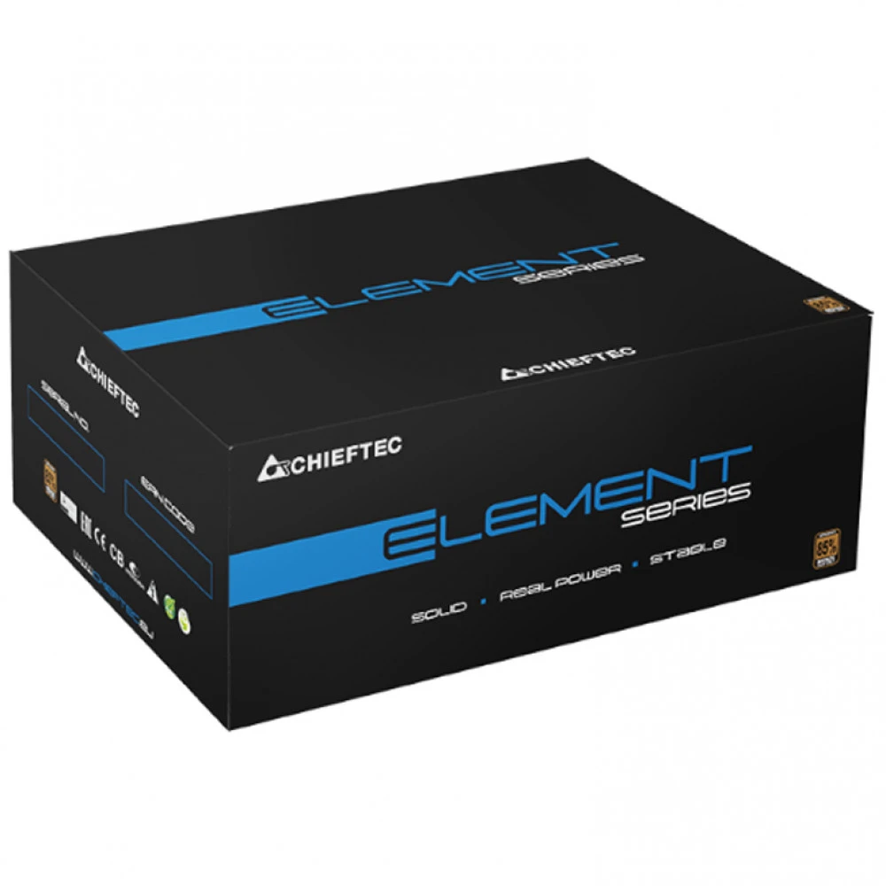 Блок питания ATX 400 W Chieftec Element ELP-400S — 3