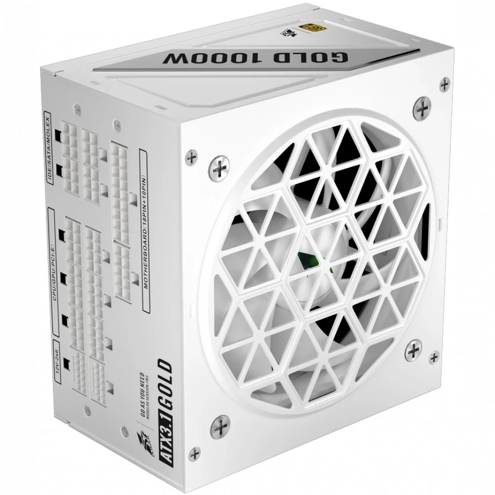 Блок питания ATX 1000 W 1Stplayer NGDP HA-1000BA4, White — 2