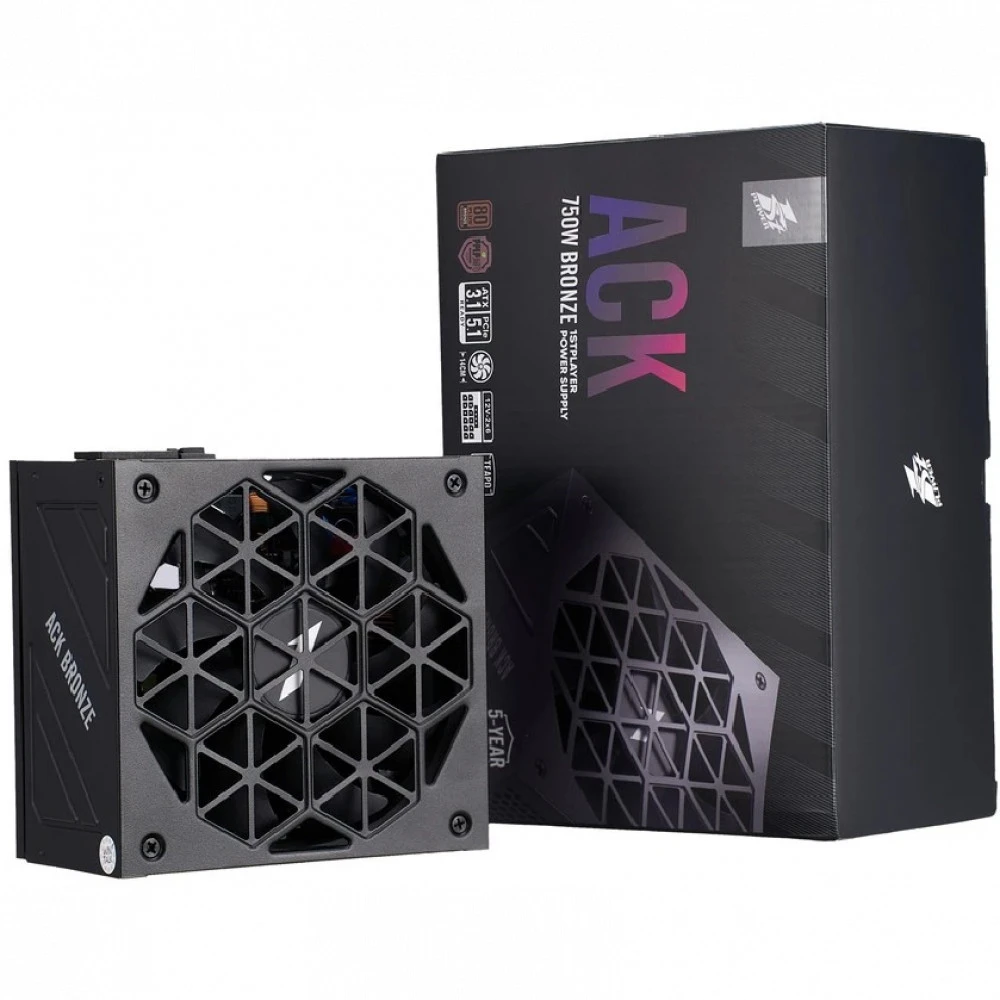 Блок питания ATX 750 W 1Stplayer HA-750AA2 BK — 5