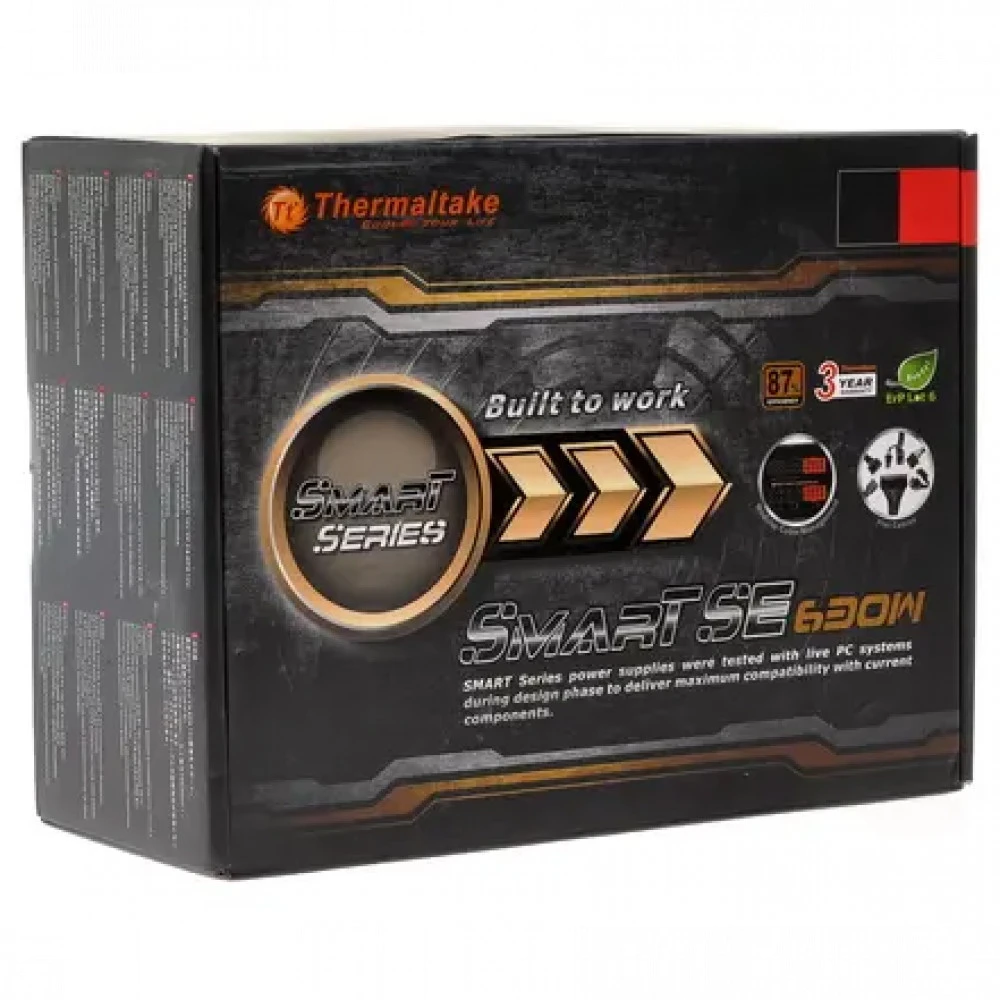 БП ATX 630W Thermaltake SPS-630M, 20+4+8/24+4/24+8, 14cm, 2х6+2p PCI-E — 4