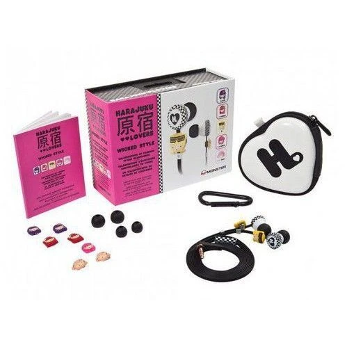 Наушники Monster Harajuku Lovers Wicked Style, Black — 2