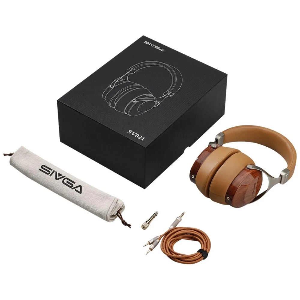 Наушники Sivga Robin SV021, Brown — 4