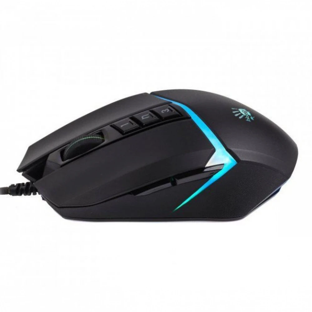 Мышь A4Tech Bloody W60 Max, Stone Black, USB — 2
