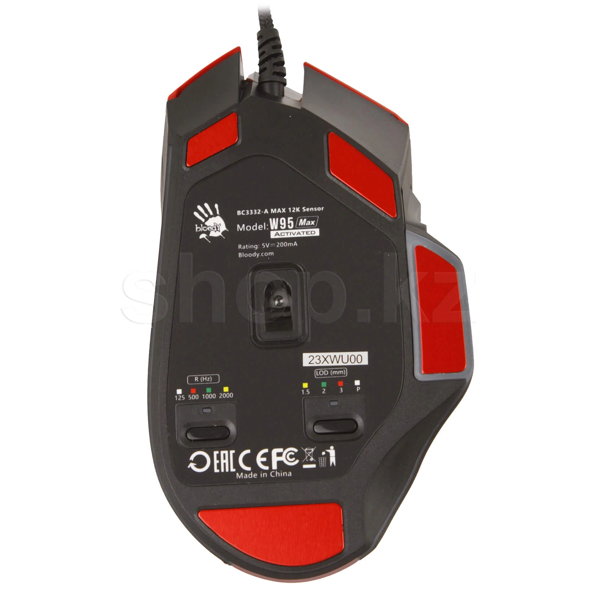 Мышь A4Tech Bloody W95 Max Sports, Red — 4
