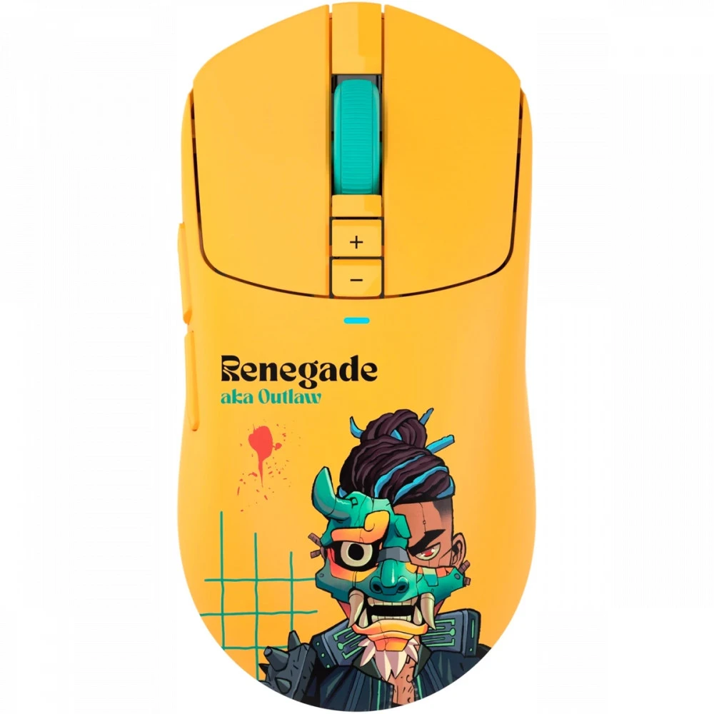 Мышь A4Tech Bloody R72 Ultra Duo Renegade, Yellow, USB