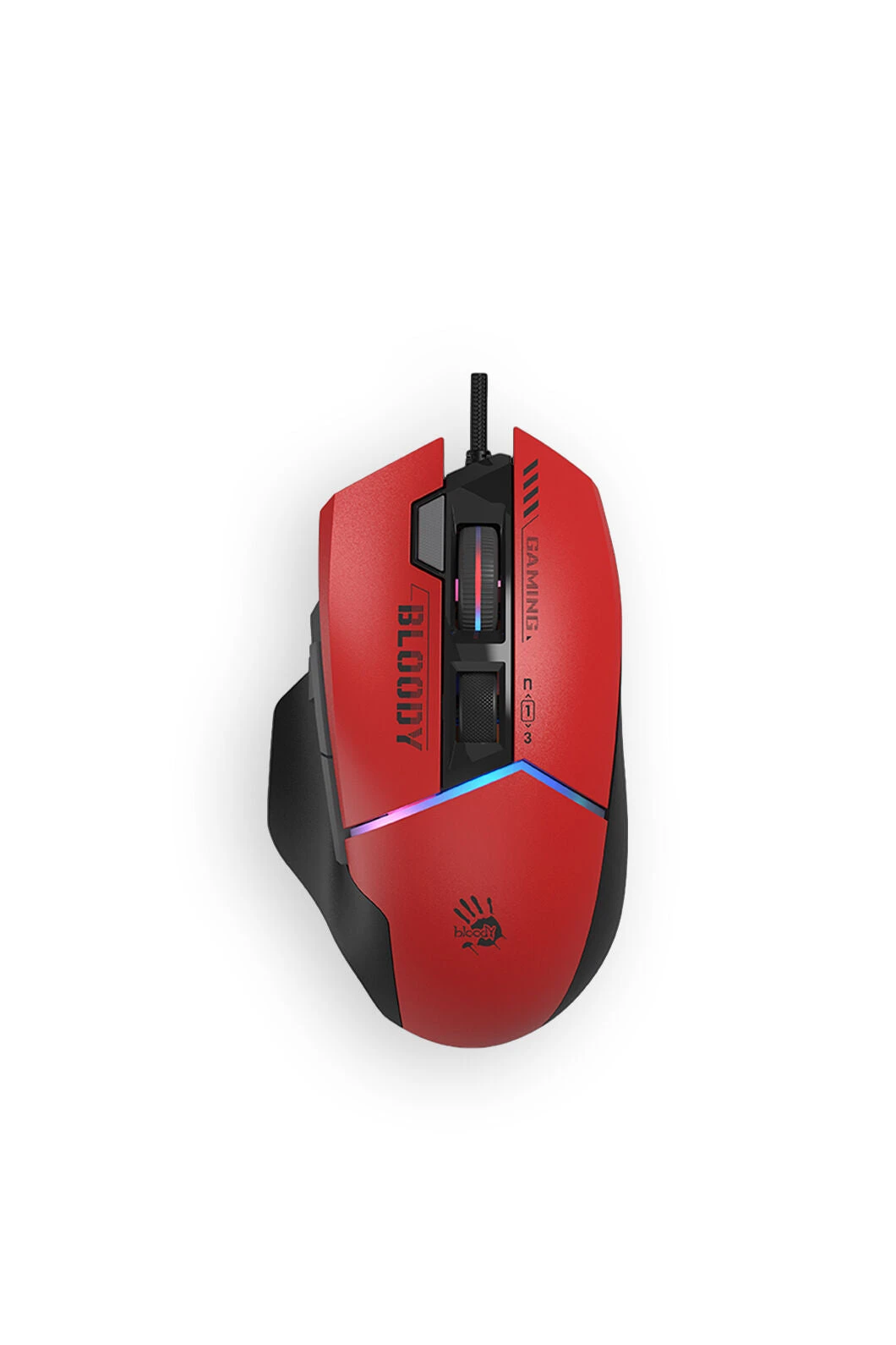 Мышь A4Tech Bloody W95 Ultra, Sports Red, USB