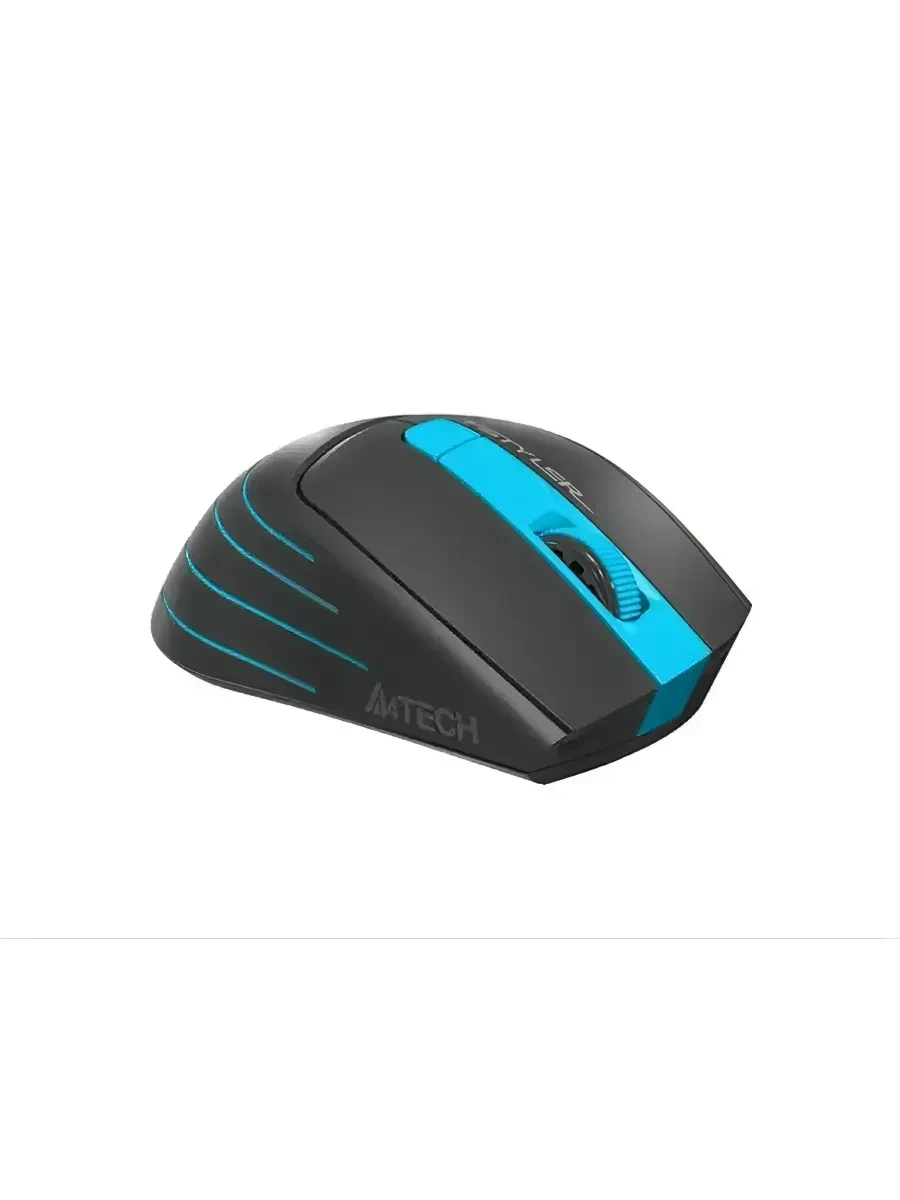 Мышь A4Tech Fstyler FG30, Blue, Wireless, Optical, 2000dpi, 1 х AA, USB — 2