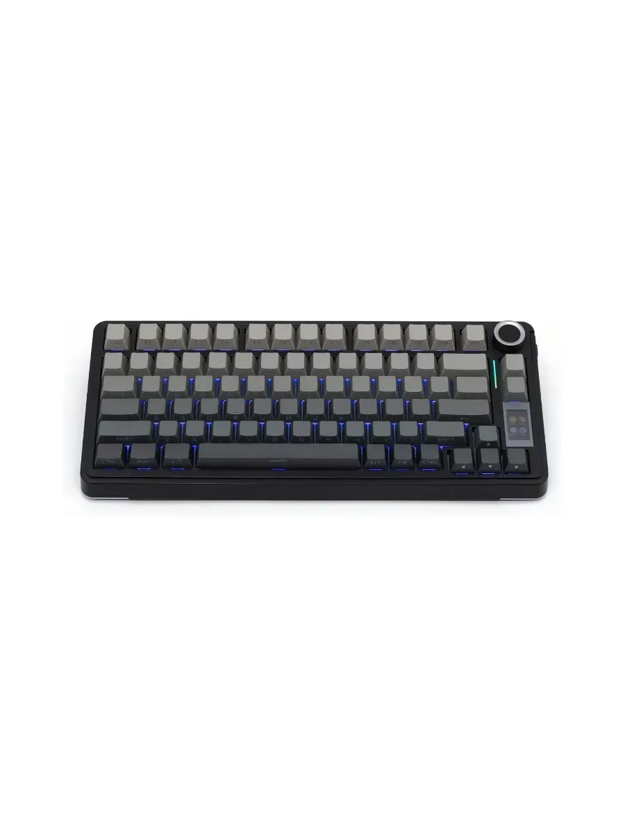 Клавиатура AULA S75 Pro Black, Gradient Grey, mechanical, Seiya switch, EN, 2.4/BT/USB-C — 3