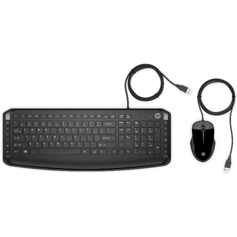 Клавиатура HP Pavilion 200, Black, USB + мышь