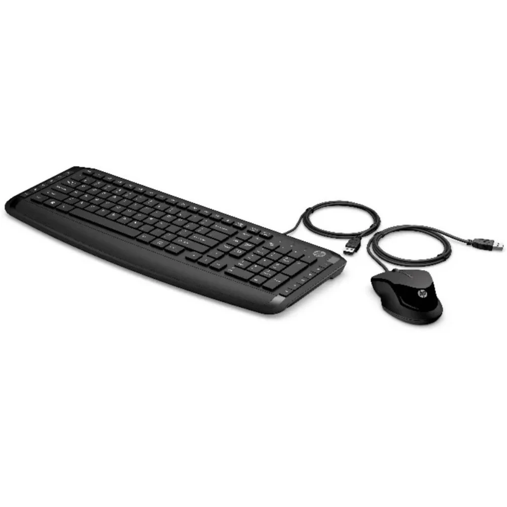 Клавиатура HP Pavilion 200, Black, USB + мышь — 2