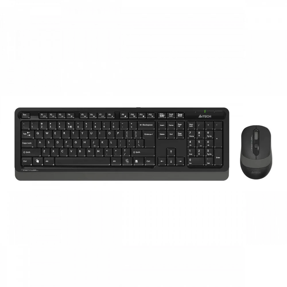 Клавиатура A4Tech Fstyler FG1010S, Black-Grey, USB + мышь