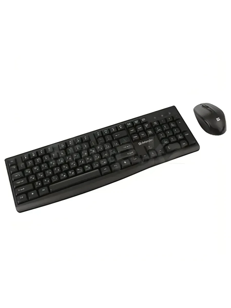 Клавиатура Defender Seoul C-972, Black, Wireless, Multimedia, 1600dpi, 2xAA, USB + мышь — 2