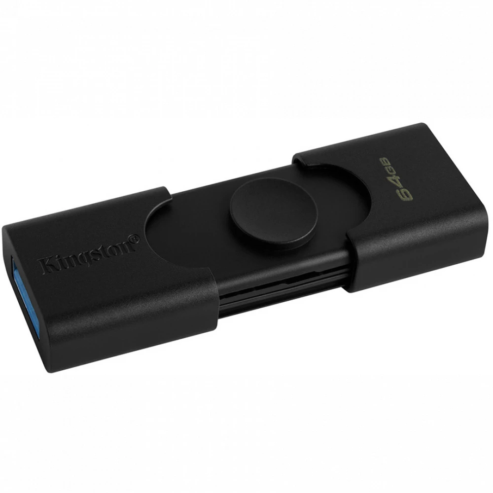 USB Флешка 128 GB Kingston DataTraveler Duo, USB 3.2, USB-C, Green