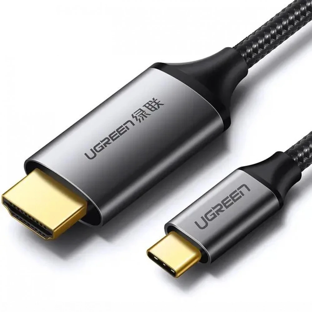 Кабель USB Type-C - HDMI, Ugreen MM142, 1.5m, BOX