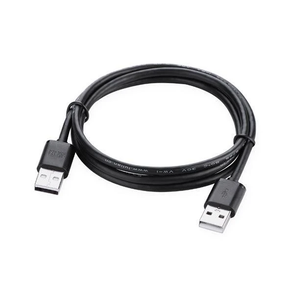 Кабель UGREEN US102 USB 2.0 A Male to A Male Cable 2m (Black) 10311