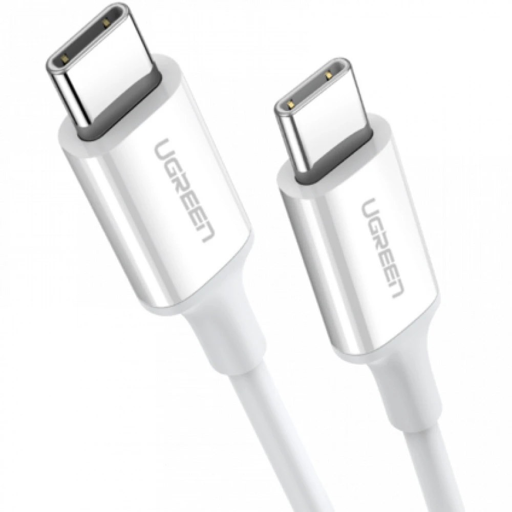 Кабель Ugreen US264 USB 2.0 C M/M ABS Cover 2m White 60520