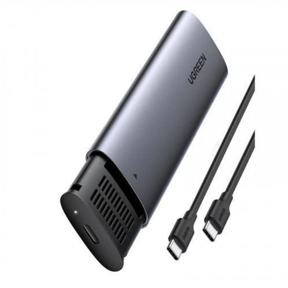 Корпус для Жесткого Диска UGREEN USB-C Female to M.2 M-Key 10G Enclosure C TO C Cable 50cm, 10902 — 3