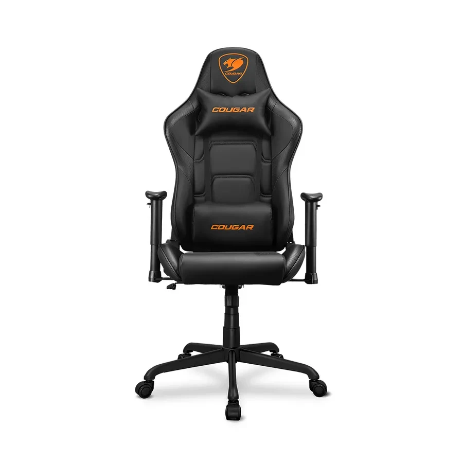 Игровое кресло Cougar Armor Elite Black, кожа, чёрное — 2