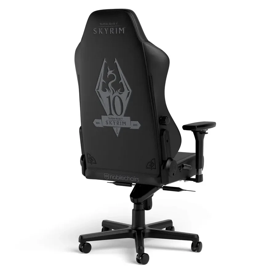 Игровое кресло Noblechairs HERO The Elder Scrolls V: Skyrim <Экокожа, подлокотник 4D, газлифт 4> — 4
