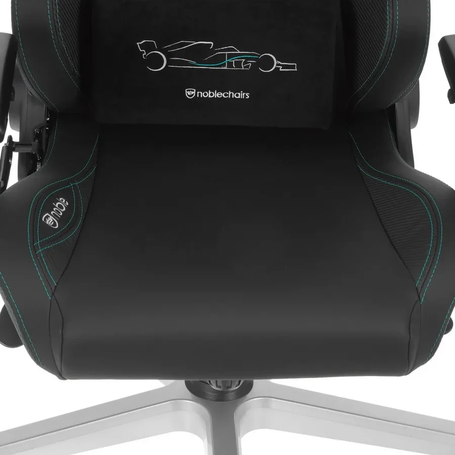Игровое кресло Noblechairs EPIC Mercedes-AMG Petronas <Экокожа, подлокотник 4D, газлифт 4> — 3