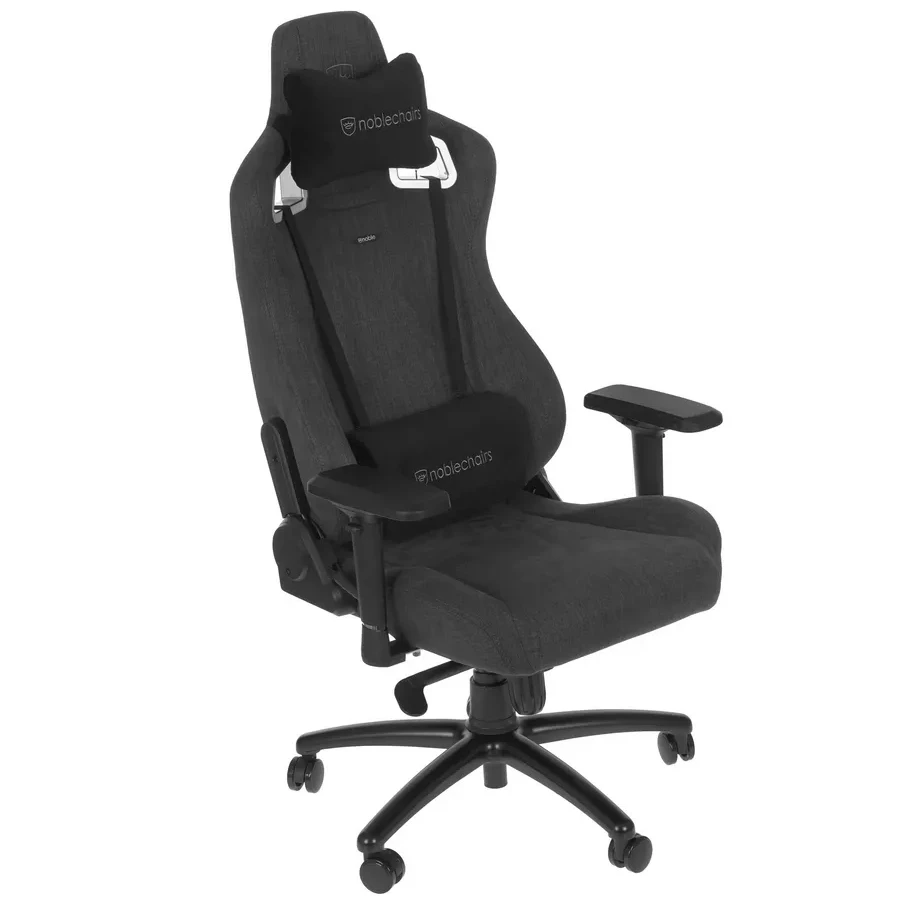 Игровое кресло Noblechairs EPIC TX Gaming Chair-anthracite <Ткань, подлокотник 4D, газлифт 4>