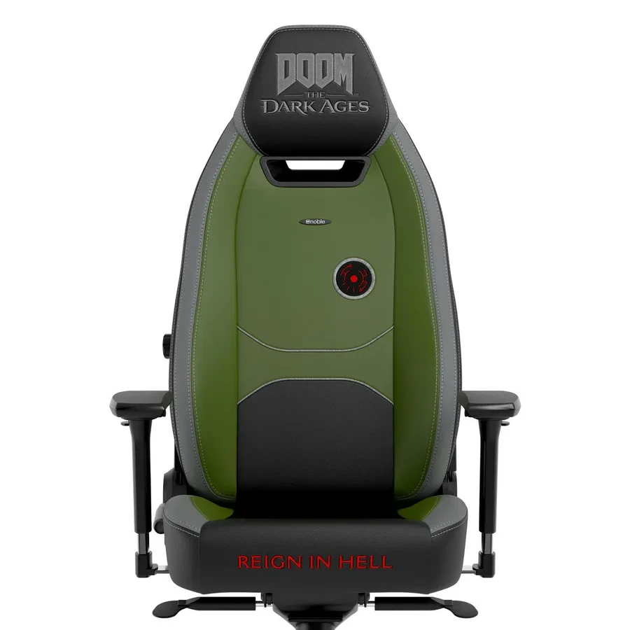 Игровое кресло Noblechairs LEGEND Gaming Chair - DOOM the Dark Ages Edit <подлокотник 4D, газлифт 4> — 2