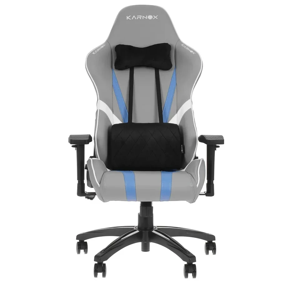 Игровое компьютерное кресло Karnox (KX800105-LA) HERO Lava Edition Blue, <178cm, <90kg — 3
