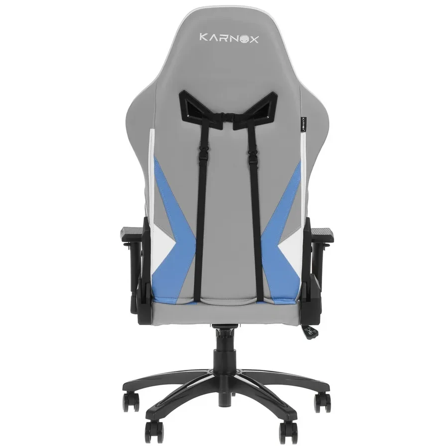 Игровое компьютерное кресло Karnox (KX800105-LA) HERO Lava Edition Blue, <178cm, <90kg — 5