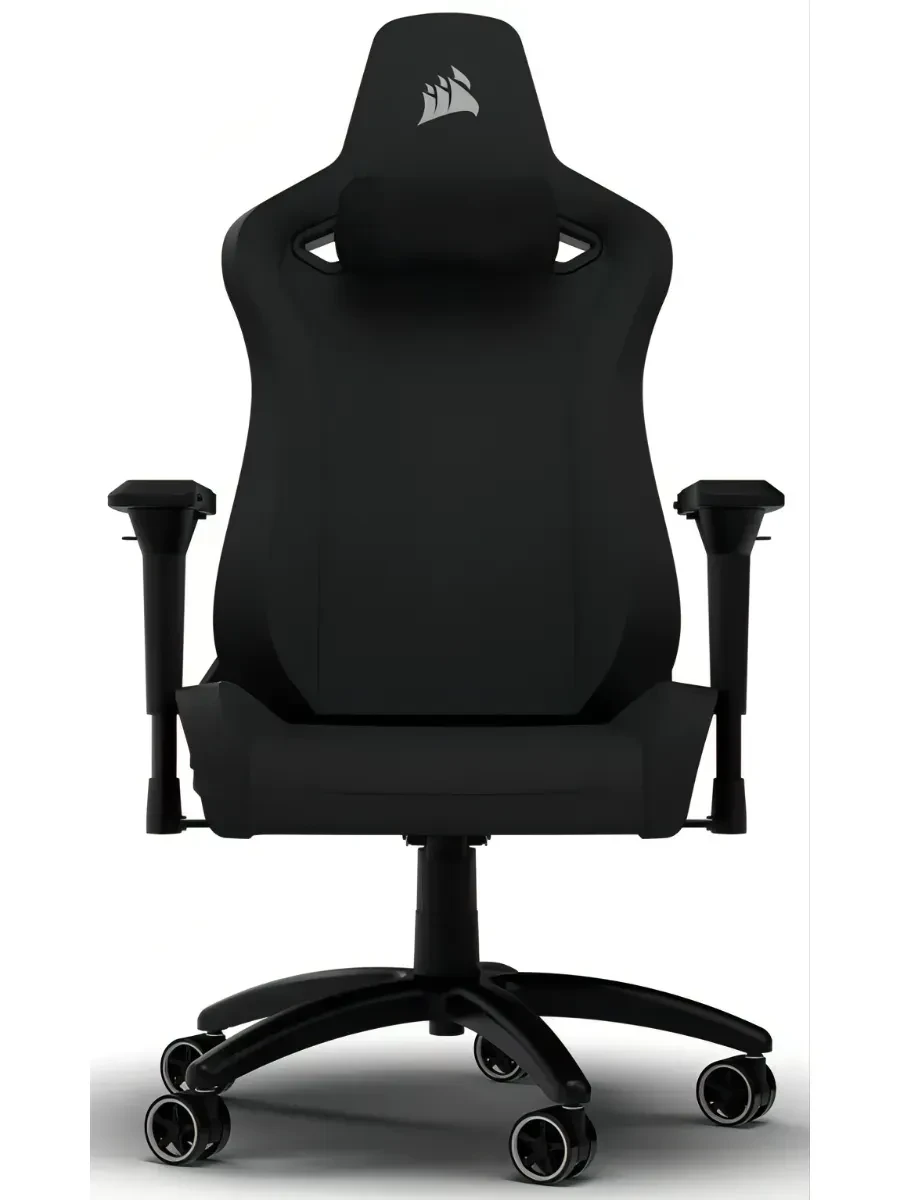 CORSAIR TC200 Soft Fabric Gaming Chair, Standard Fit - Black/Black — 2