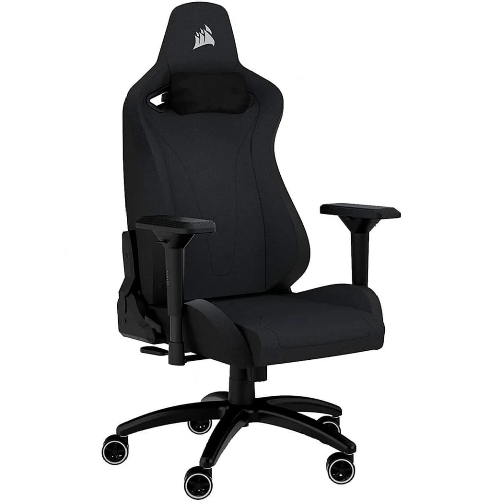 CORSAIR TC200 Soft Fabric Gaming Chair, Standard Fit - Black/Black — 4