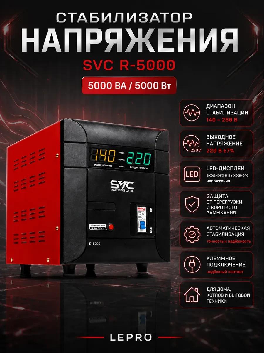 Стабилизатор SVC R-5000