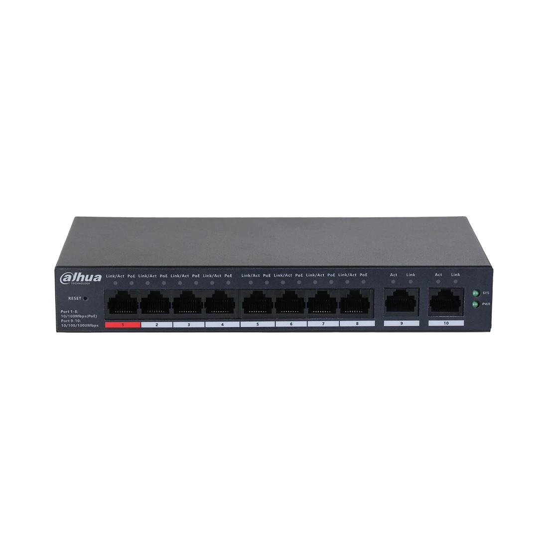 Коммутатор Dahua DH-CS4010-8ET-110 — 2