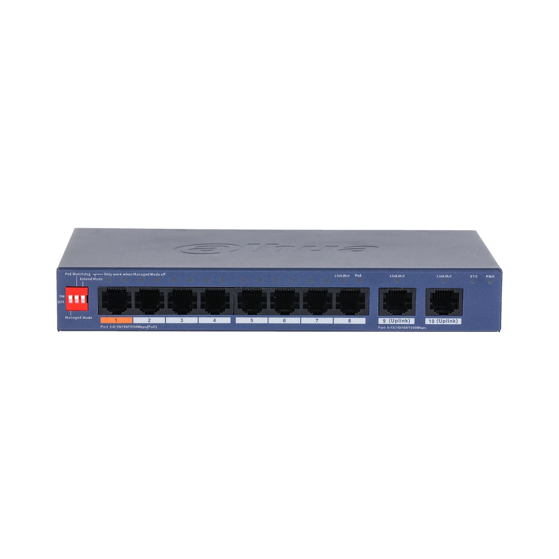 Коммутатор Dahua DH-CS4010-8GT-60 — 2