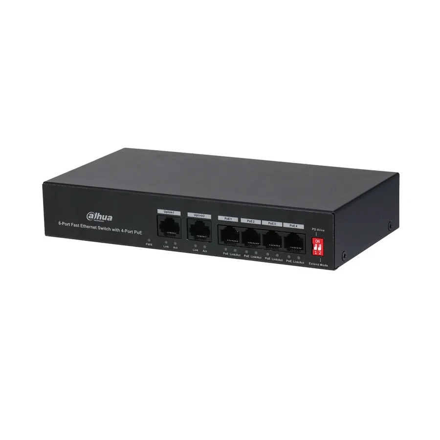 Коммутатор Dahua DH-S3006-4ET-45