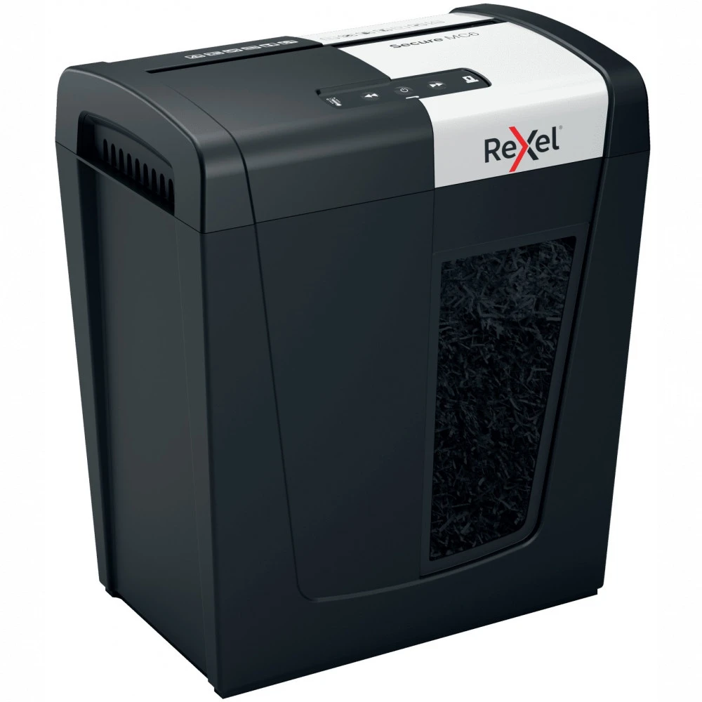 Уничтожитель документов Rexel Secure MC6, Black-Silver