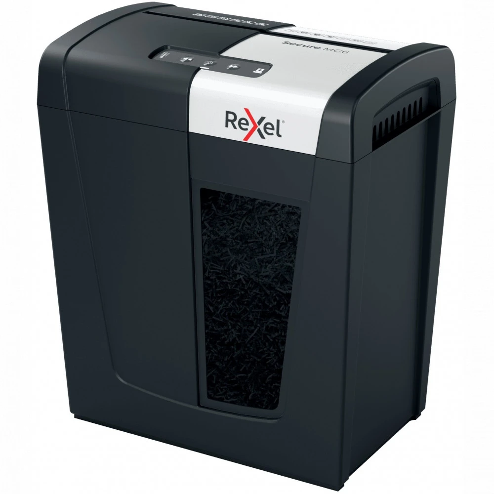 Уничтожитель документов Rexel Secure MC6, Black-Silver — 3