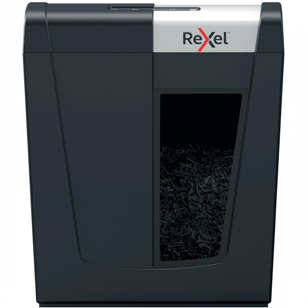 Уничтожитель документов Rexel Secure MC6, Black-Silver — 5