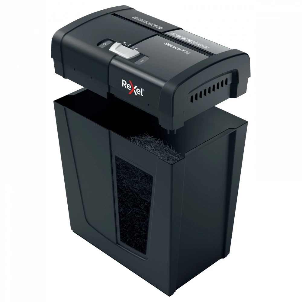 Уничтожитель документов Rexel Secure X10, Black — 4