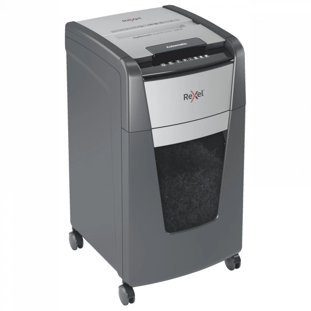 Уничтожитель документов Rexel Optimum AutoFeed 225X, Black-Silver