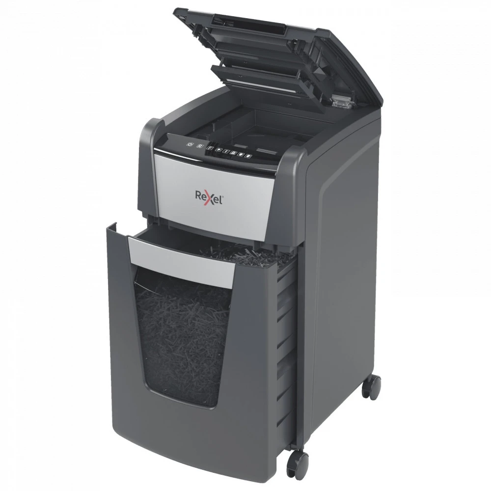Уничтожитель документов Rexel Optimum AutoFeed 225X, Black-Silver — 3