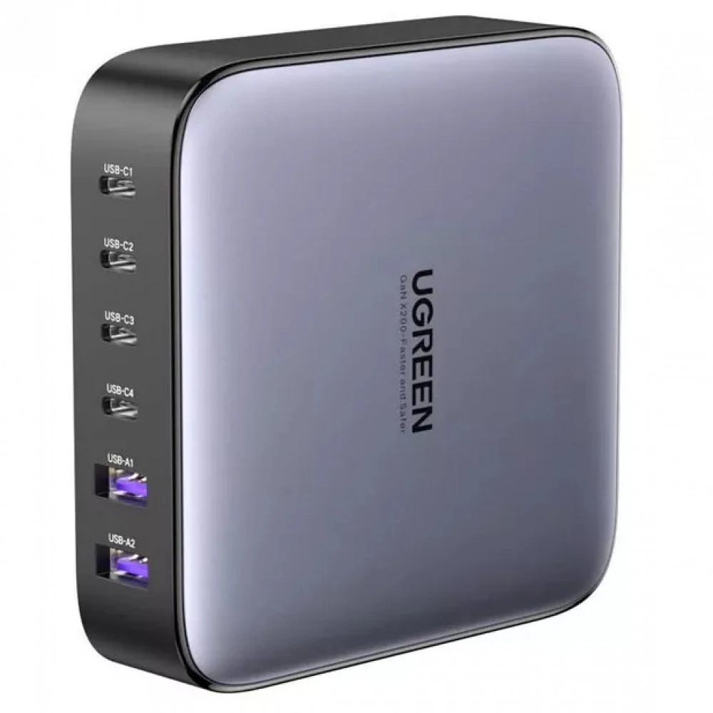 Зарядное устройство Ugreen CD271, сеть, для USB-устройств, Grey — 5