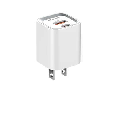 Зарядное устройство LDNIO A2318M, сеть, для USB-устройств, White
