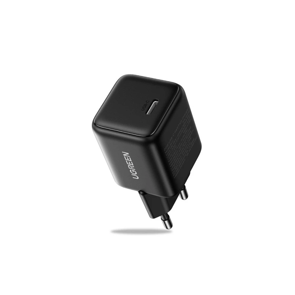 Зарядное устройство Ugreen X512 на 1xUSB C, 20W, QC4.0/PD3.0, Gan X, черный, 55553
