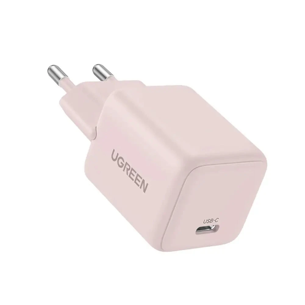 Зарядное устройство Ugreen X512 на 1xUSB C, 20W, QC4.0/PD3.0, Gan X, розовый, 55556