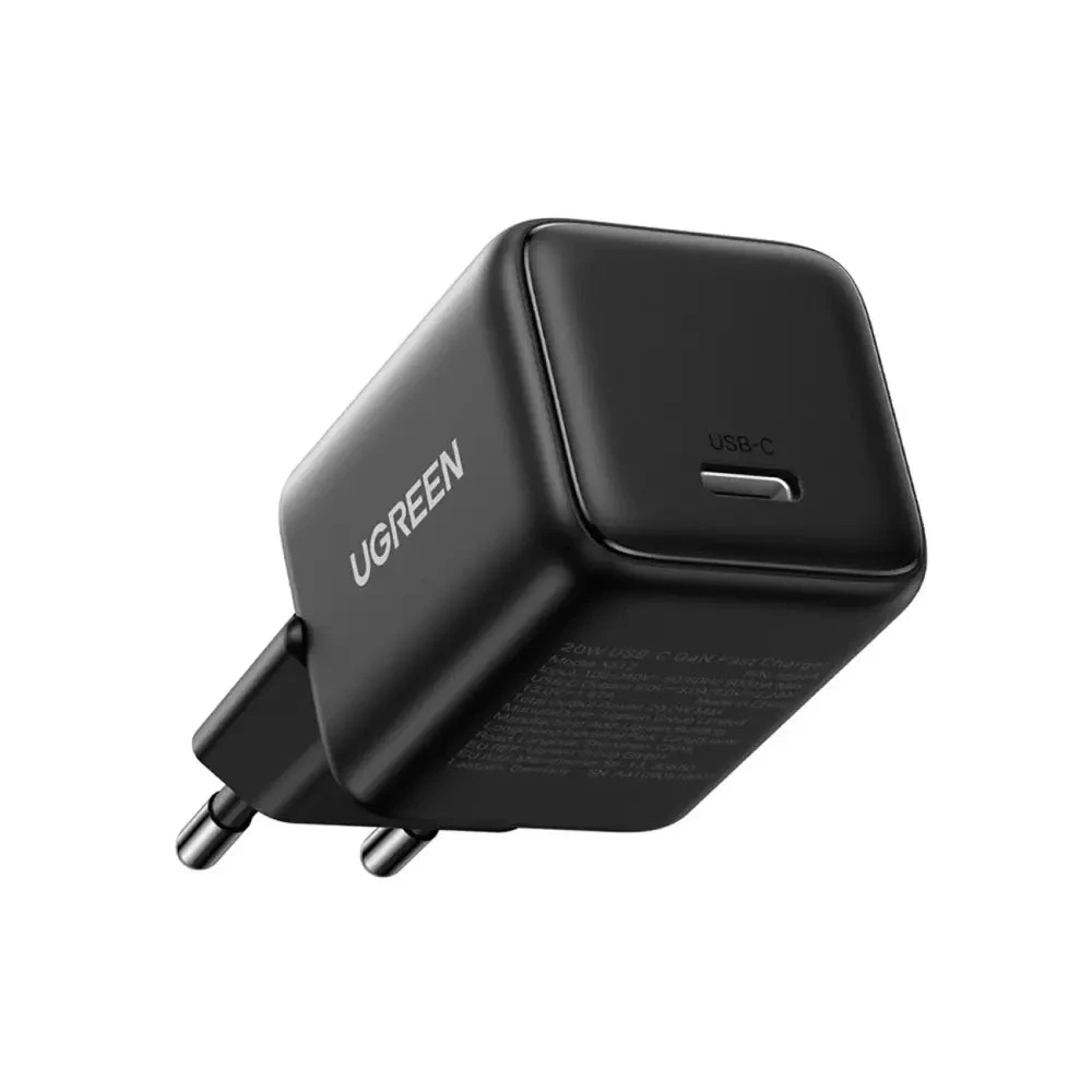 Зарядное устройство UGREEN X513 30W 1C GaN Fast Charger, черный, 65007