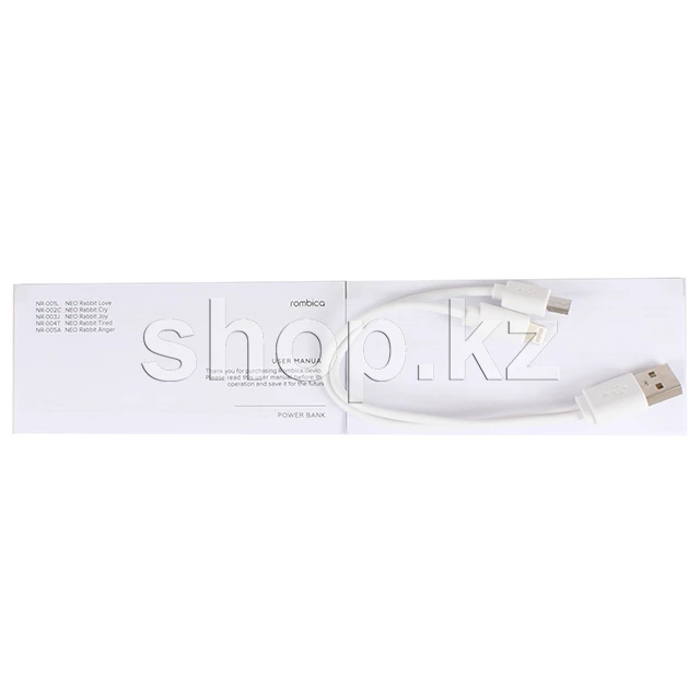 Мобильный аккумулятор Rombica NEO Rabbit Anger, Pink — 4