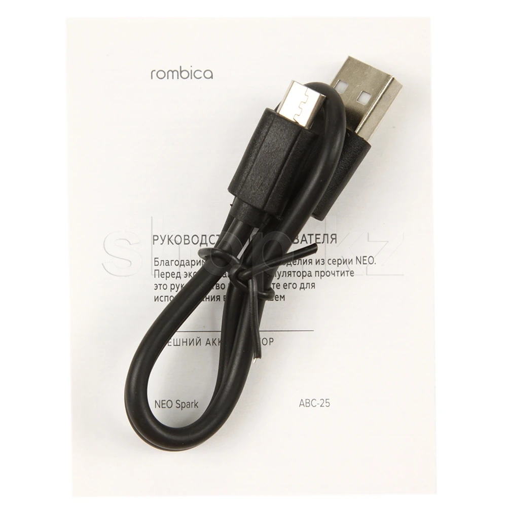 Мобильный аккумулятор Rombica NEO Spark, Black — 4