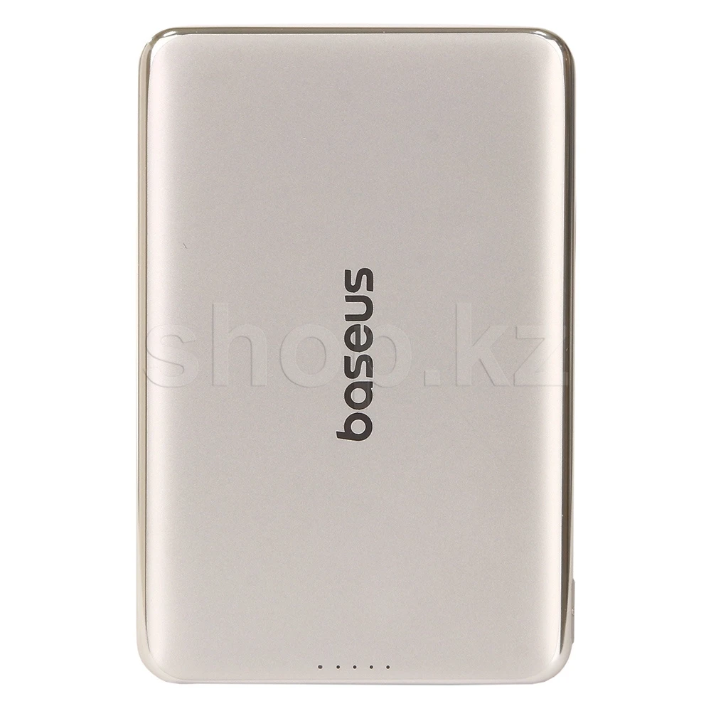 Мобильный аккумулятор Baseus PicoGo AM41 Ultra-Slim PPKPC-0520, 5000 mAh, Natural Titanium — 4